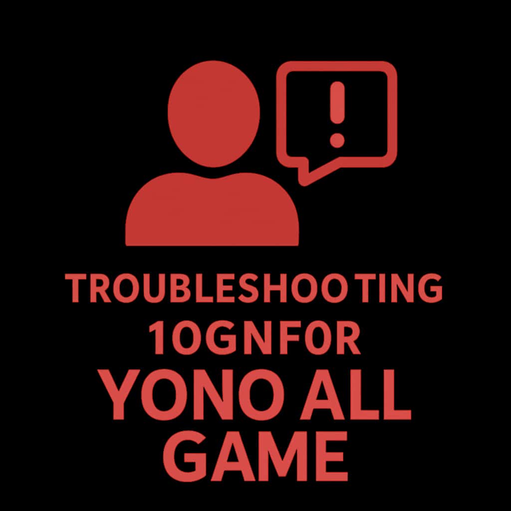 Icon representing support for Yono All Game login troubleshooting.