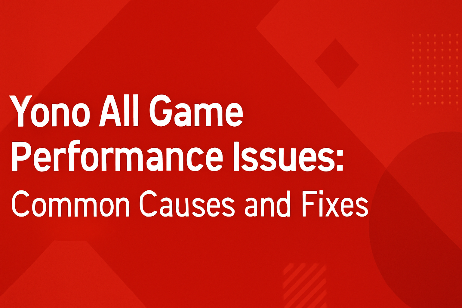 Informational scene depicting Yono All Game: Android vs iOS