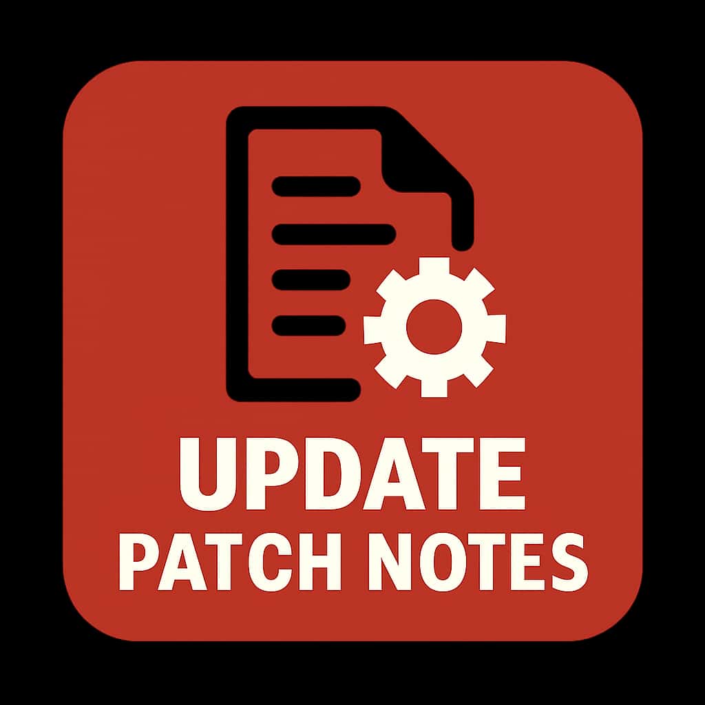 Icon representing Yono All Game update patch notes.